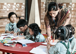 High School Students Engaged in Learning – Top CBSE School in Gopalganj