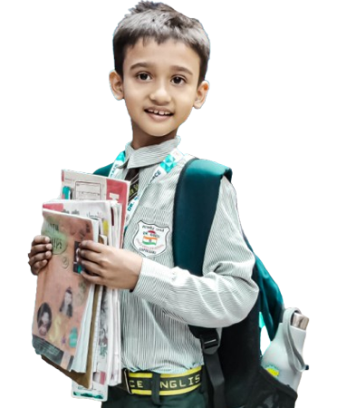 Decorative Education Graphic – Modern CBSE School in Gopalganj